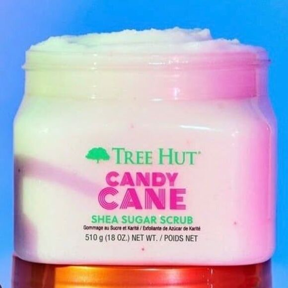 Tree Hut: Candy Cane Shea Sugar Scrub - Picture 1 of 4